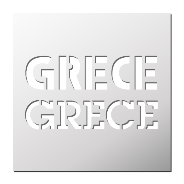 Pochoir Grèce