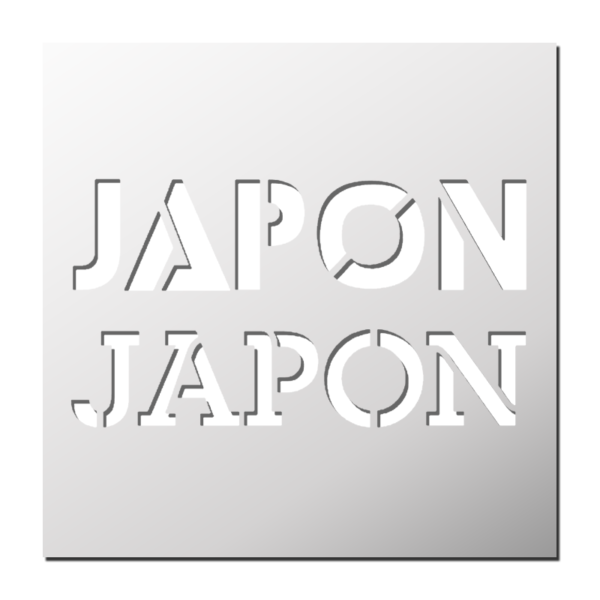 Pochoir Japon