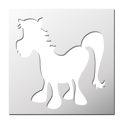 Pochoir Petit Cheval