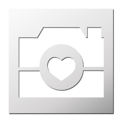 Pochoir Photo de mariage