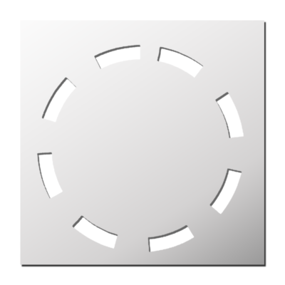 Pochoir Rond