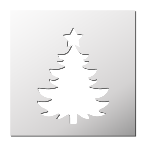 Pochoir Sapin de Noël FrenchIMMO