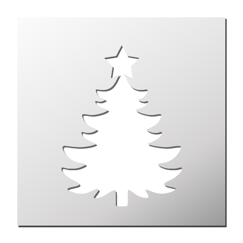 Pochoir Sapin de Noël | FrenchIMMO