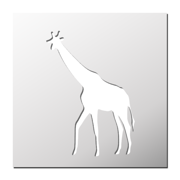 Pochoir Girafe