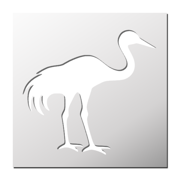 Pochoir Cigogne