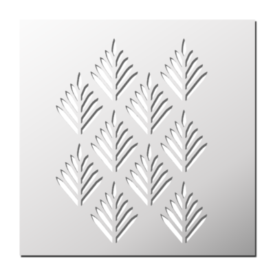 Pochoir Feuilles