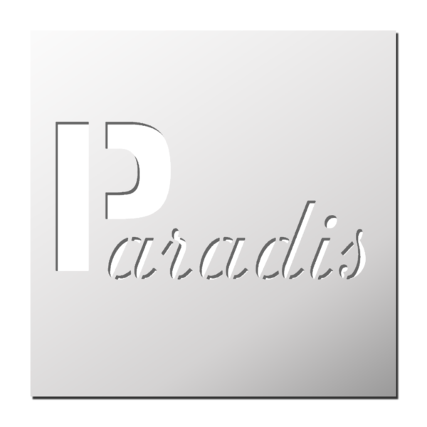 Pochoir Paradis