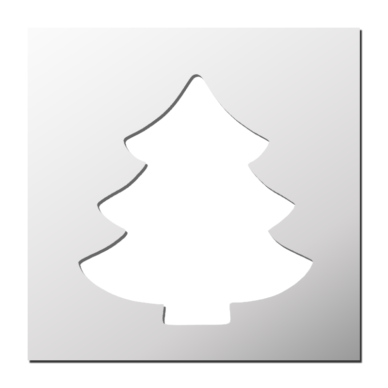 Pochoir Sapin De Noel A Imprimer Gratuit Pochoir Sapin | FrenchIMMO
