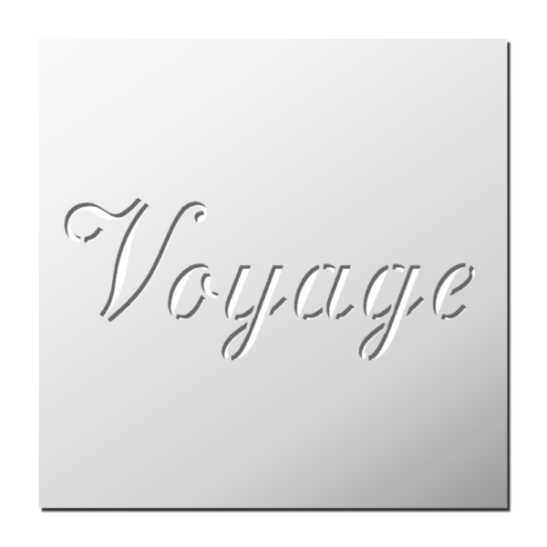 Pochoir Voyage