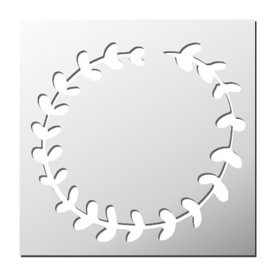 Pochoir Couronne