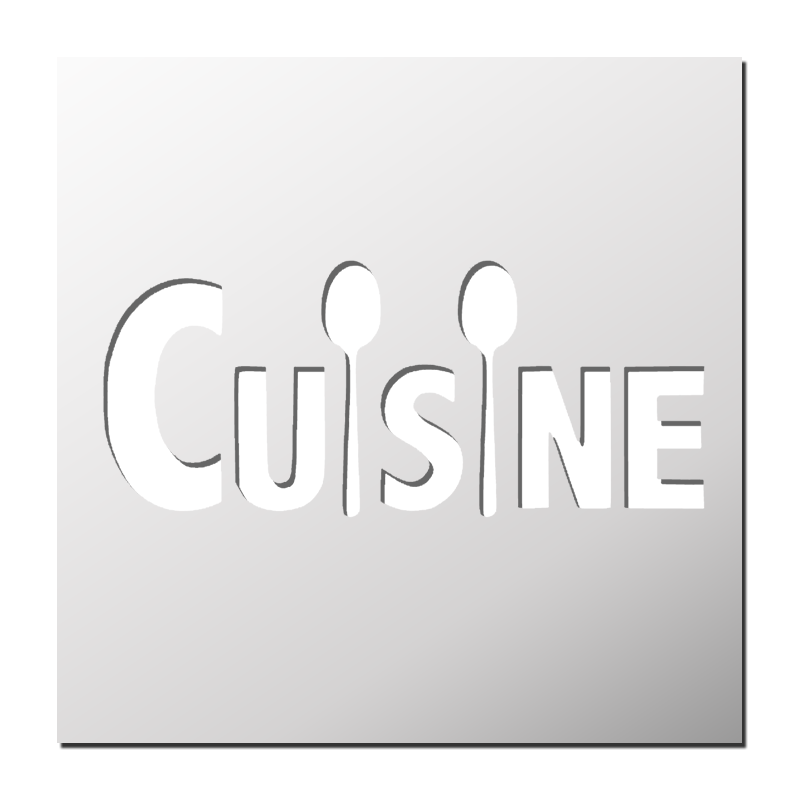 Pochoir Cuisine Pochoir Cuisine