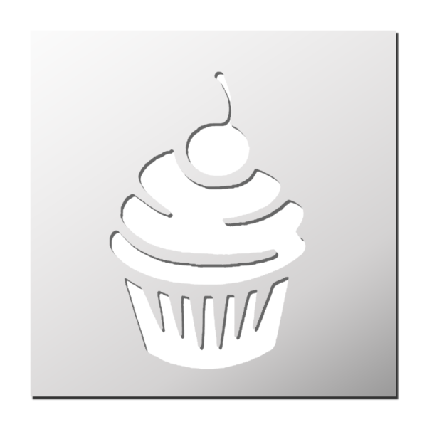 Pochoir CupCake