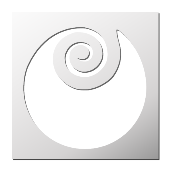 Pochoir Spirale