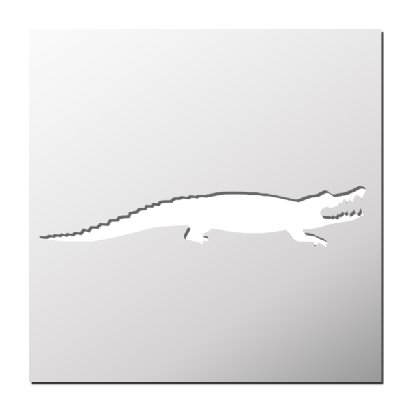 Pochoir Crocodile