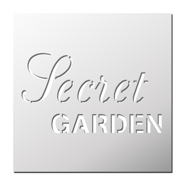Pochoir Secret Garden