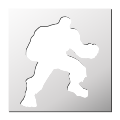 Pochoir Super-héros