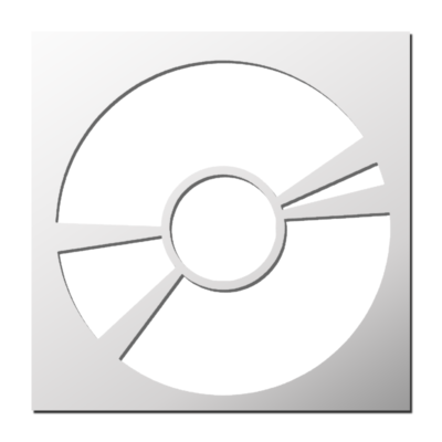 Pochoir Disque