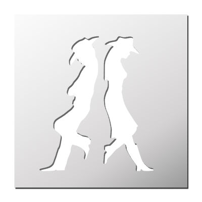 Pochoir Cowboys