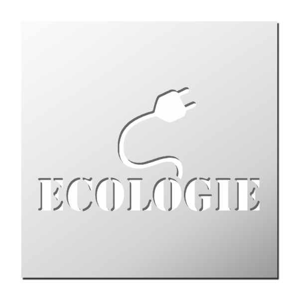 Pochoir Ecologie