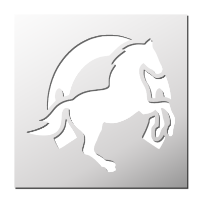 Pochoir Fer à cheval