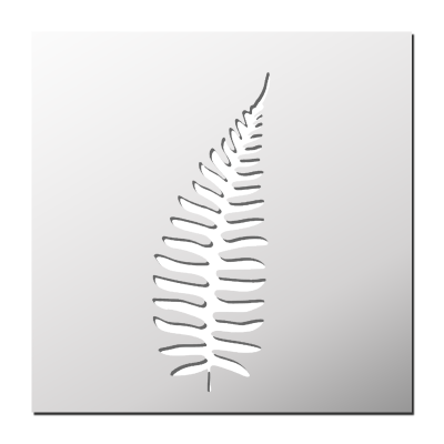 Pochoir Feuille