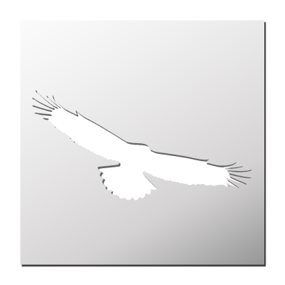 Pochoir Aigle