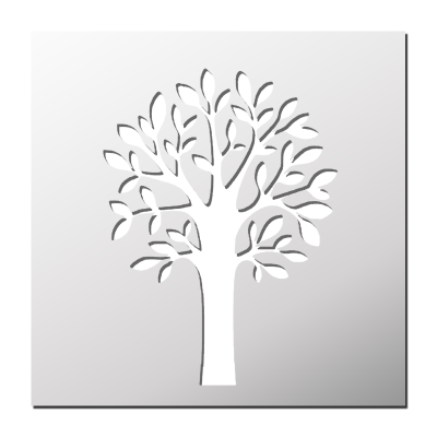 Pochoir Arbre