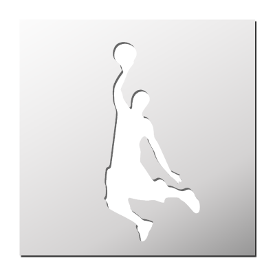 Pochoir Basketball