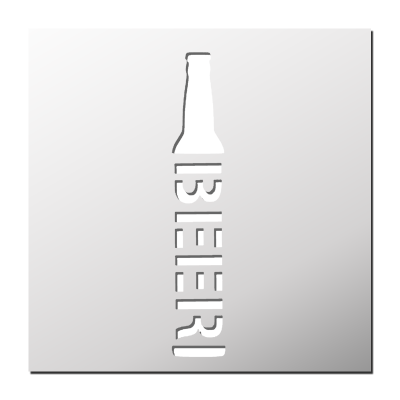 Pochoir BEER