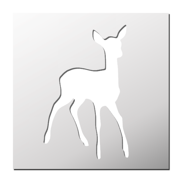Pochoir Biche