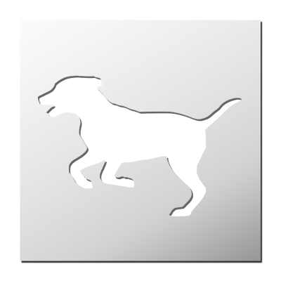 Pochoir Chien