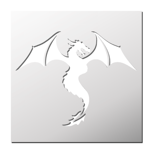 Pochoir Dragon