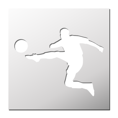 Pochoir Football