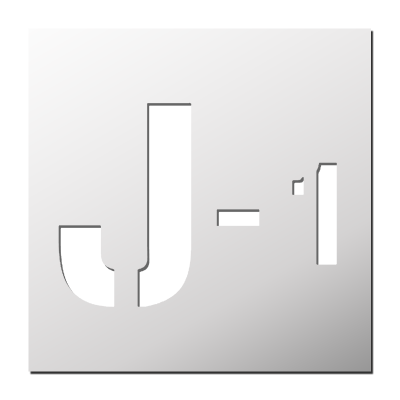 Pochoir J-1
