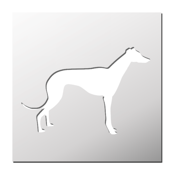 Pochoir Lévrier