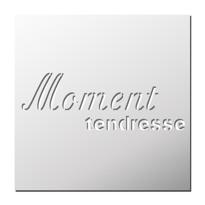Pochoir Moment Tendresse