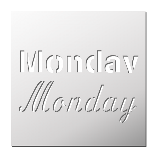 Pochoir Monday