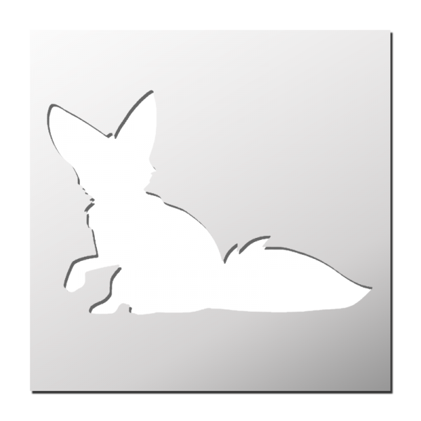 Pochoir Renard