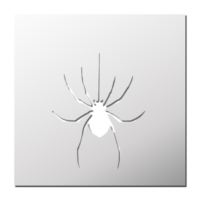 Pochoir Spider