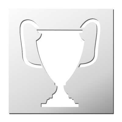 Pochoir Trophée