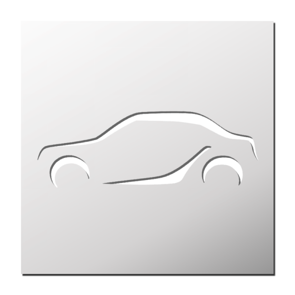 Pochoir Voiture