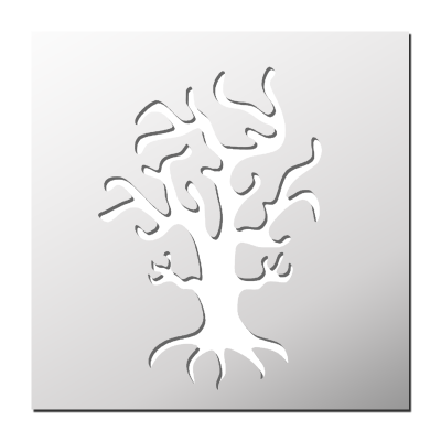 Pochoir Arbre enchanté