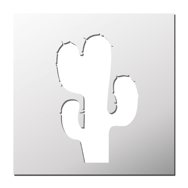 Pochoir Cactus
