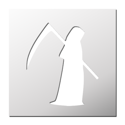 Pochoir Fantôme
