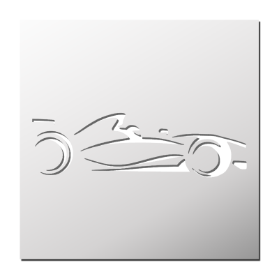 Pochoir Formule 1