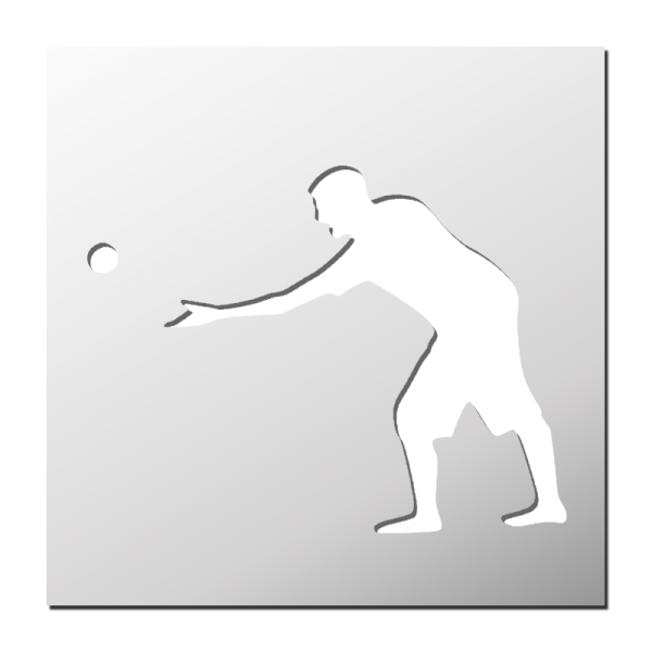 Pochoir Pétanque