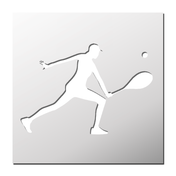 Pochoir Tennis