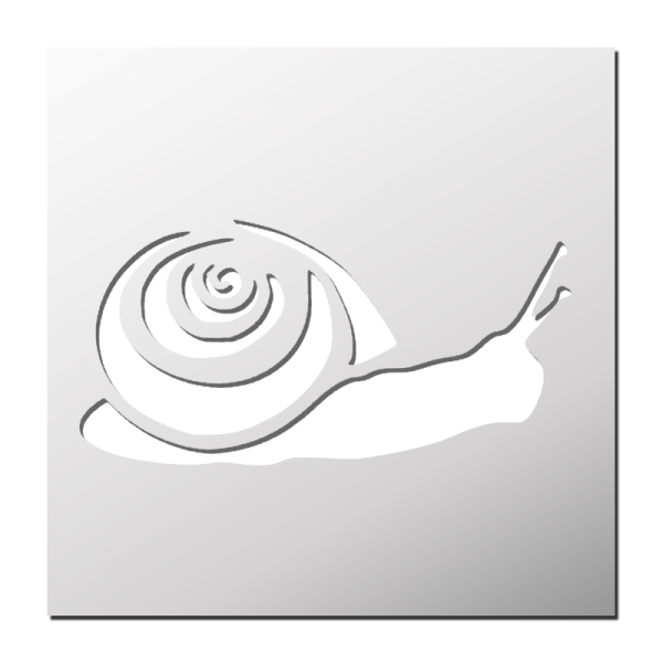 Pochoir Escargot