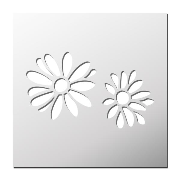 Pochoir Frise Fleur