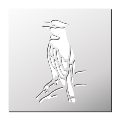 Pochoir Oiseau
